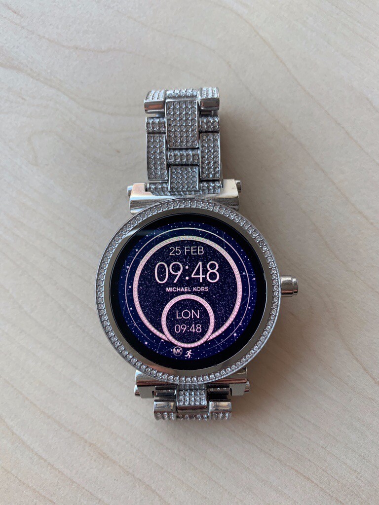 michael kors women's smartwatch sofie mkt5024